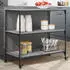 vidaXL Küchenwagen Grau Sonoma 102x50x95 cm (842324)