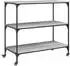 vidaXL Küchenwagen Grau Sonoma 102x50x95 cm (842324)