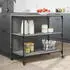 vidaXL Küchenwagen Grau Sonoma 102x50x95 cm (842324)