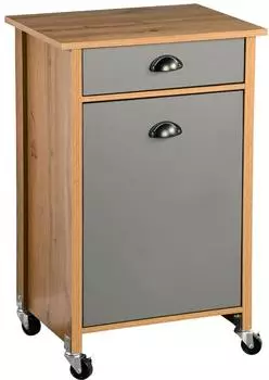 Kesper Küchenwagen Oak 50x79x37 cm braun/grau