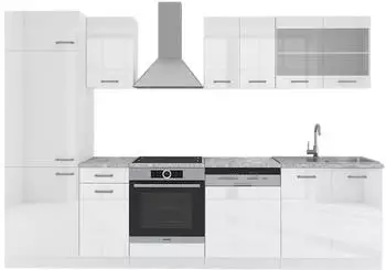 VICCO R-Line 300cm Hochglanz wei&szlig; (29289)