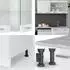 VICCO R-Line 300cm Hochglanz weiß (29289)
