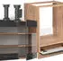VICCO Küchenzeile Fame-Line 227x287x51,6 cm Eiche anthrazit