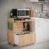 VCM KICHA 86x70x40cm Sonoma Eiche