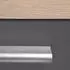 Homestyle4u Singleküche 120 cm Eiche grau (2359) (ohne E-Geräte)