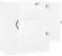 vidaXL Wandschrank Weiß 60x31x70 cm (829884)
