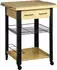 Kesper Küchenwagen 71 x 88 x 60 cm natur/schwarz