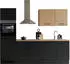 Kochstation KS-Malfi 260cm ohne E-Geräte schwarz matt (18183103)