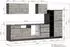 Held Möbel Turin 330 cm Graphit-Wotaneiche ohne E-Geräte (000307016514)