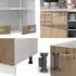 VICCO R-Line Artisan Eiche/Weiß 240 cm ohne Arbeitsplatte Artisan Eiche/Weiß | Front: Artisan-Eiche 240 cm x 81.6 cm x 46 cm (800000827183)