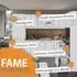 VICCO Fame-Line Goldkraft Eiche/Anthrazit 355 cm ohne Arbeitsplatte Front: Goldkraft Eiche (1-D«-27797)