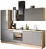 Optifit OPTIkoncept Linus984 Typ 2 (Breite: 270 cm Anthrazit Mit Elektrogeräten) (KCLI 2708E-8+)