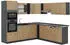 VICCO R-Line Artisan Eiche/Anthrazit 237 x 247 cm AP Anthrazit Artisan Eiche/Anthrazit | Front: Artisan-Eiche 237 cm x 81.6 cm x 247 cm (800000830804)