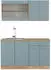 VICCO R-Line Blau-Grau/Goldkraft Eiche 140 cm AP Eiche (800000827522)