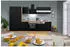 Respekta KB310ESSCGKE 310 cm Schwarz-Eiche Sägerau Nachbildung