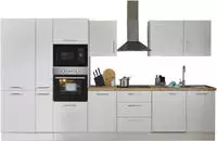 BASIC by Balculina K&uuml;chenzeile "Turin" Breite 370 cm, wahlweise mit E-Ger&auml;ten