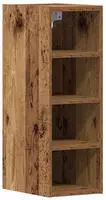vidaXL H&auml;ngeschrank Riga Altholz-Optik 20x29,5x60 cm Holzwerkstoff
