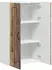 vidaXL Wall kitchen cabinet Kalmar aged wood with 2 doors and 3 shelves 60 x 31 x 100 cm