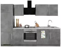 wiho K&uuml;chen K&uuml;chenzeile "Cali" ohne E-Ger&auml;te, Breite 280 cm
