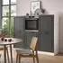 VICCO Küchenblock 180 cm weiß/anthrazit (37638)