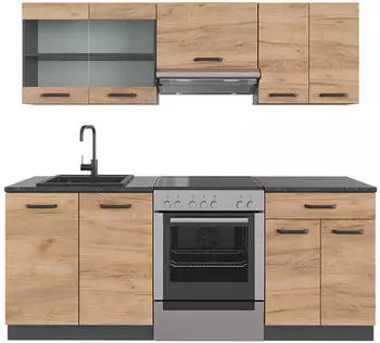 VICCO R-Line 200cm Eiche braun (34998)