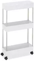Nischenwagen, Kunststoff, Hbt: 70 X 15,5 X 40,5 Cm, Schmales Nischenregal Bad &