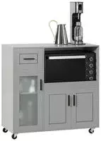 MIKROWELLENSCHRANK Grau