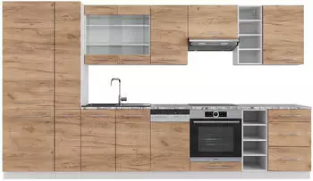 VICCO Fame-Line 355cm Eiche wei&szlig; (38683)