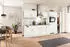 Held Möbel Stockholm Breite 360 cm mit hochwertigen MDF Fronten im Landhaus-Stil Front: weiß | Korpus: weiß | Arbeitsplatte: eichefarben (85190610)