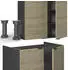 VICCO Fame-Line Eiche Paneel/Anthrazit/Anthrazit 235 cm AP Marmor Eiche Paneel/Anthrazit | Front: Eiche Paneel (800000870481)
