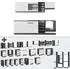 VICCO R-Line Weiß/Anthrazit 240 cm J-Shape Front: Weiß (39849)