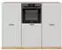 VICCO R-Line Weiß Landhaus/Goldkraft Eiche 180 cm ohne Arbeitsplatte Weiß Landhaus/Goldkraft Eiche | Front: Weiß Landhaus (26006)