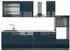VICCO Fame-Line Dunkelblau Hochglanz/Anthrazit 300 cm mit Hochschrank ... Dunkelblau Hochglanz/Anthrazit | Front: Dunkelblau Hochglanz (800000827293)