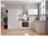 Respekta KBL310WWCGKEG 310 x 172 cm Weiß-Butcher Nussbaum