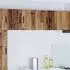 vidaXL Wall kitchen cabinet Kalmar aged wood with door set of 2 60 x 31 x 40 cm
