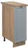 VICCO Apothekerschrank, Hellblau, Eiche Wotan 30x82x60 cm (800000829719)