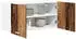vidaXL Wall kitchen cabinet aged wood with shelf 80 x 31 x 40 cm