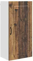 vidaXL Wandschrank PORTO Altholz 50 x 31 x 100 cm Holzwerkstoff
