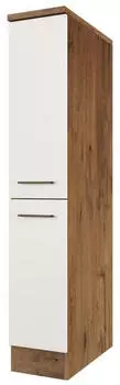 Flex-Well Apothekerschrank Eiche Magnolie einzeln stellbar 30x168,5x60 cm
