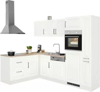 Held M&ouml;bel Stockholm Stellbreite 260/170 cm wei&szlig;/wei&szlig; eichefarben (77277446)