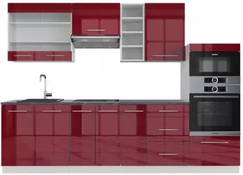 VICCO K&uuml;chenblock Einbauk&uuml;che 280cm Fame-Line (1-&reg;E-26770)