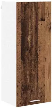 vidaXL Wall kitchen cabinet aged wood with storage 40 x 31 x 100 cm