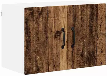 vidaXL Lucca wall-mounted kitchen cabinet aged wood 60 x 31 x 40 cm