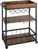 Wenko Küchenwagen Rustico 80x89.5x40cm schwarz (54125100)