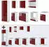 VICCO R-Line 300cm bordeaux (30520)