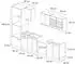 VICCO R-Line 300cm Eiche Anthrazit Hochglanz (37158)