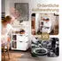 SoBuy Kitchen trolley 53 x 89 x 37 cm (FKW111) white