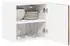 vidaXL Lucca wall kitchen cabinet aged wood with 4 shelves (set of 2) 40 x 31 x 40 cm