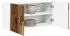 vidaXL Wall kitchen cabinet aged wood with wall shelf 80 x 31 x 40 cm