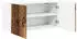 vidaXL Wall kitchen cabinet aged wood with wall shelf 80 x 31 x 40 cm